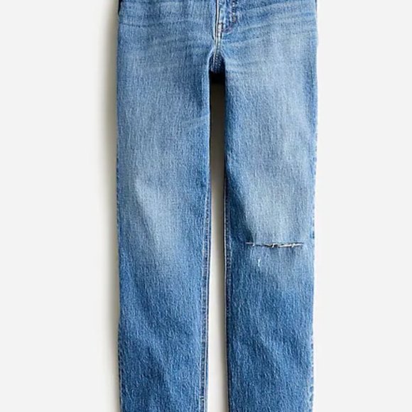 NWT J. Crew High-rise '90s Classic Straight Jean in Rouses Wash, size 30 - Picture 2 of 9